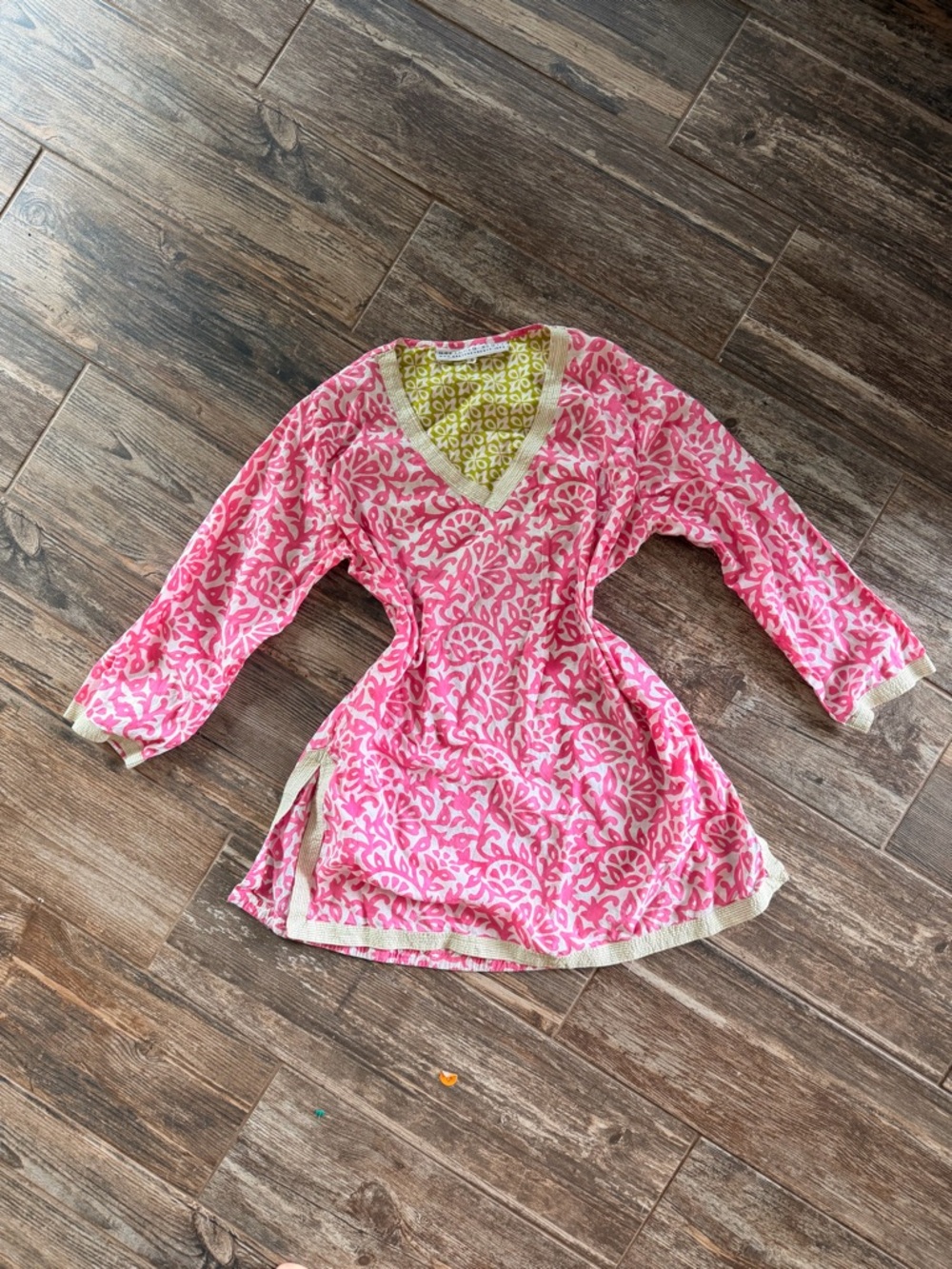 Gretchen Scott Summer Coastal Preppy Cover Up Dress